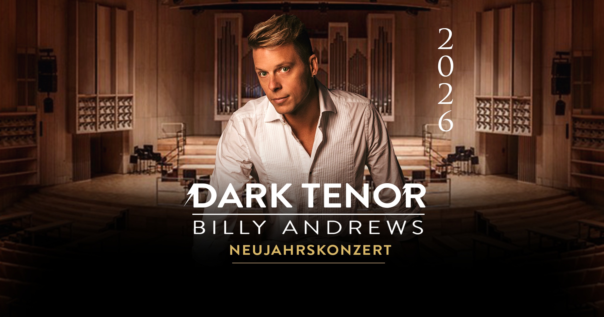 The Dark Tenor am 4. January 2026 @ Brucknerhaus.