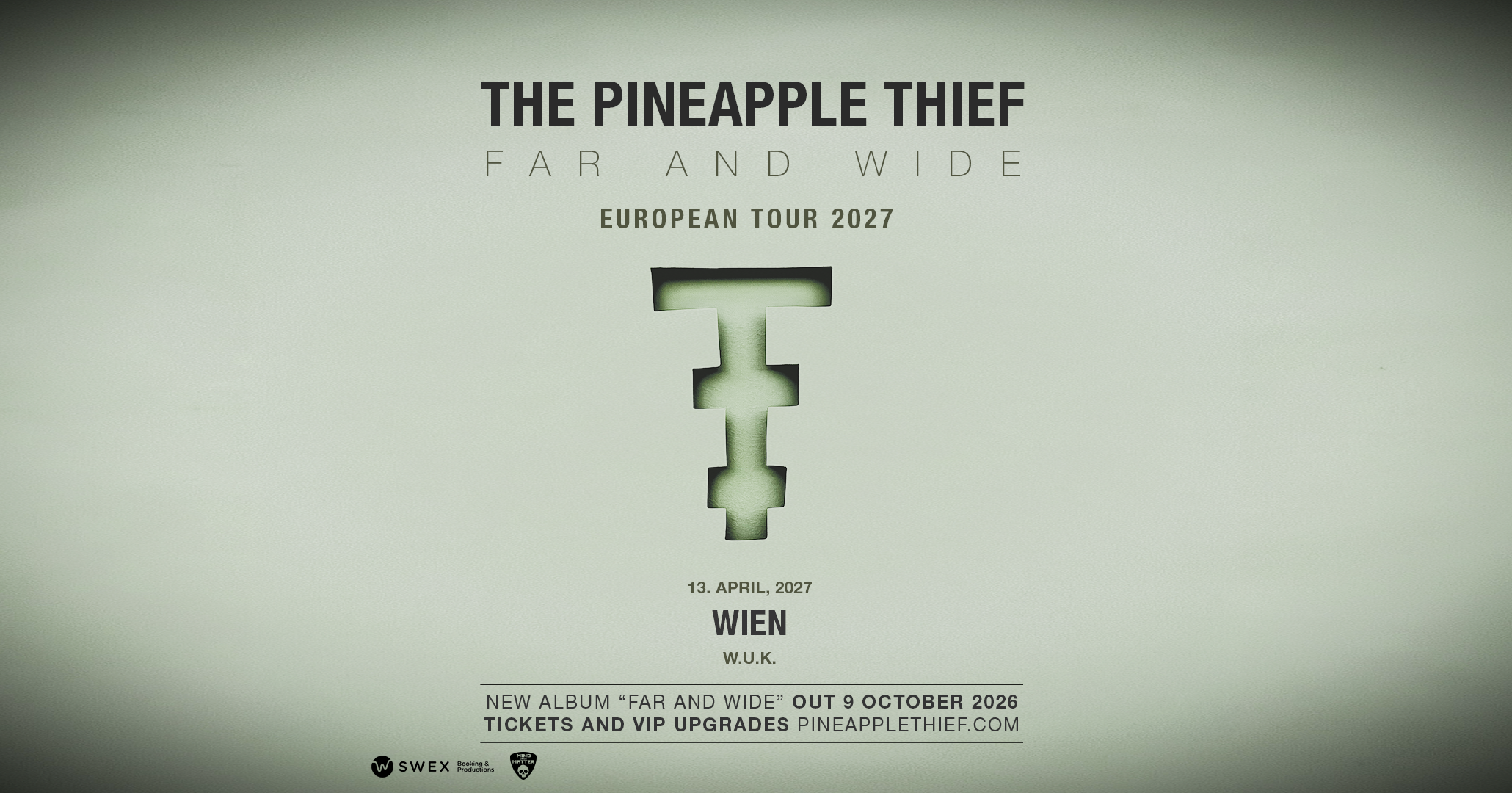 The Pineapple Thief am 13. April 2027 @ WUK.