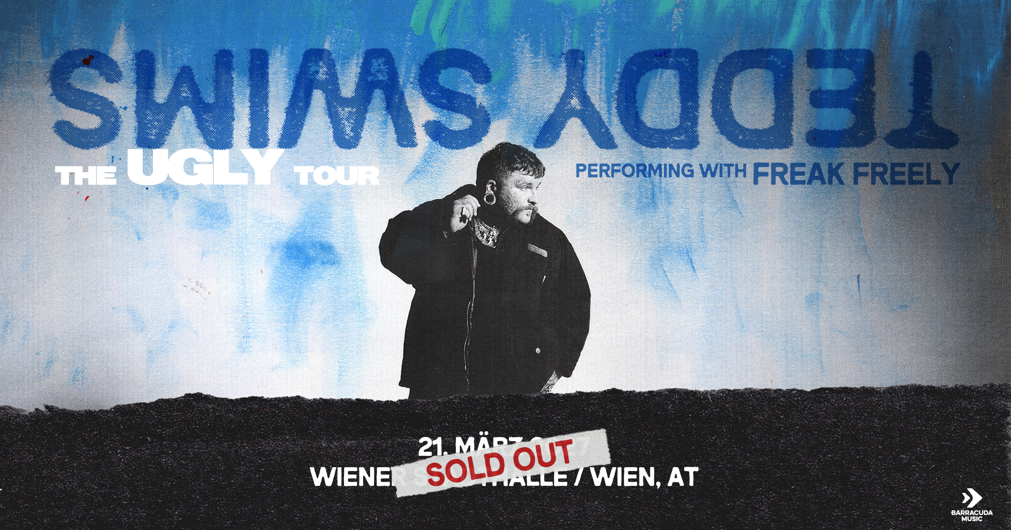Teddy Swims am 21. March 2027 @ Wiener Stadthalle.