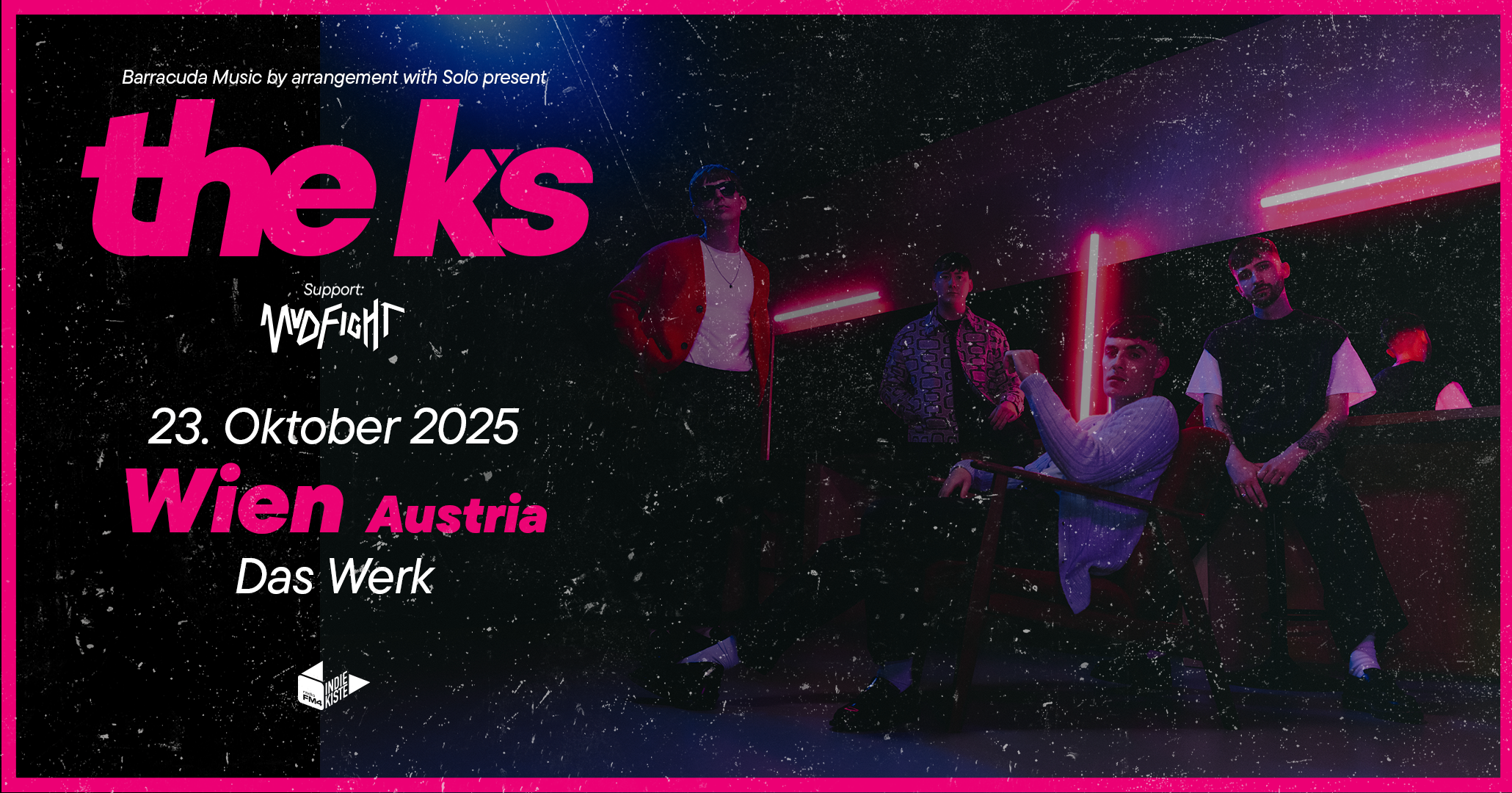 The K’s am 23. October 2025 @ Das Werk.