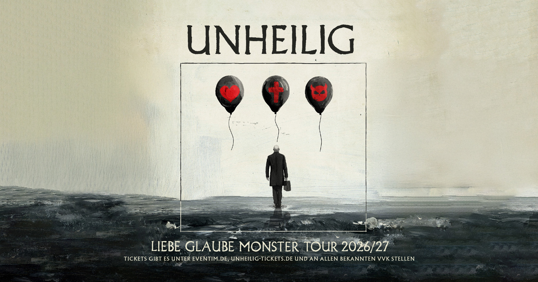 UNHEILIG + SPECIAL GUESTS am 26. February 2027 @ Wiener Stadthalle.