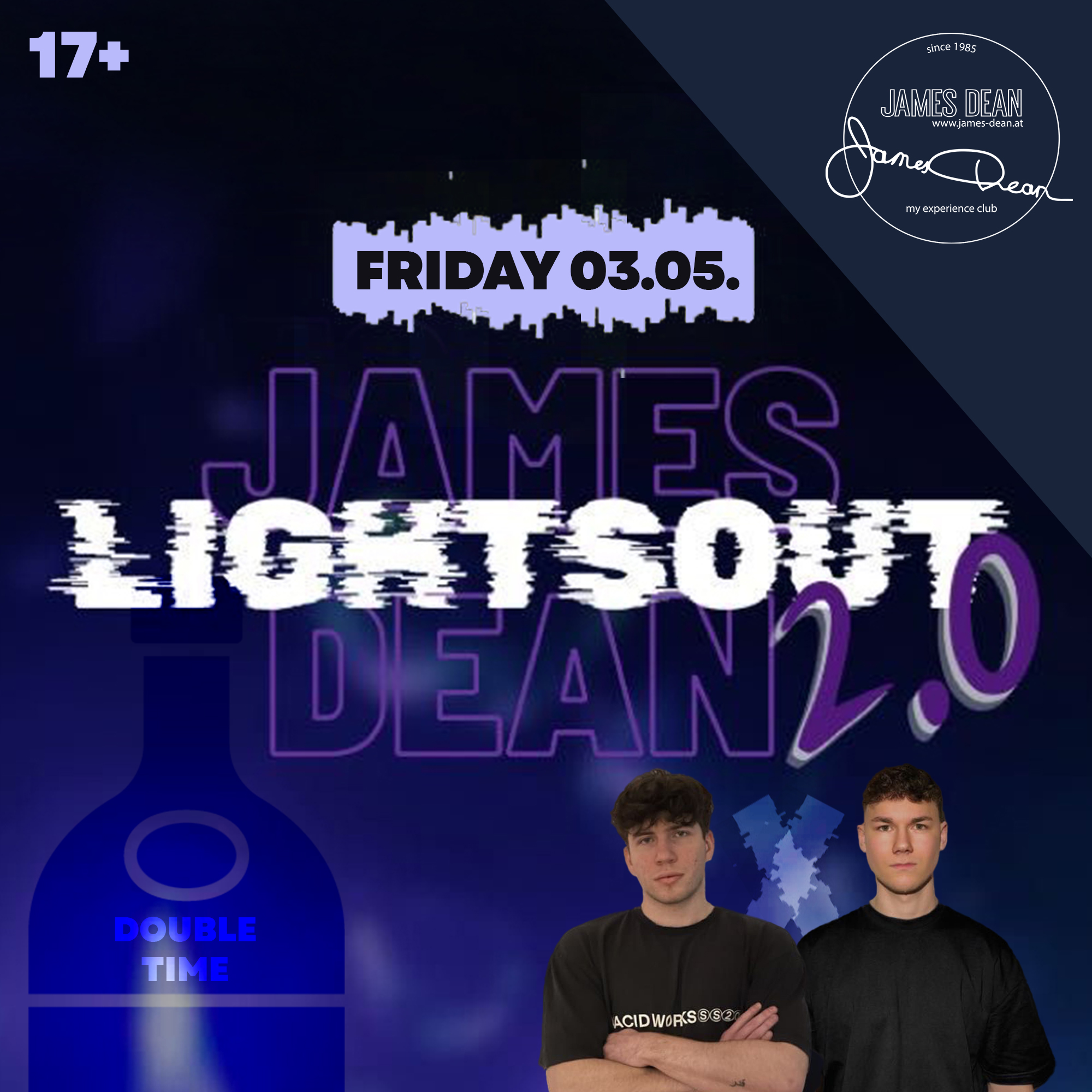 Lightsout 2.0 am 3. May 2024 @ James Dean Disco Club.