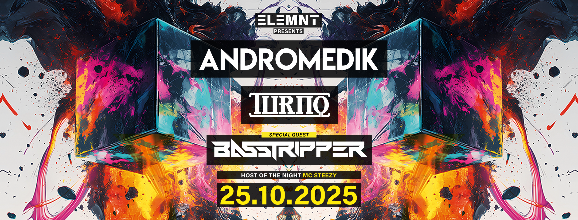 ELEMNT am 18. July 2025 @ Arena Wien. ELEMNT am 18. July 2025 @ Arena Wien.