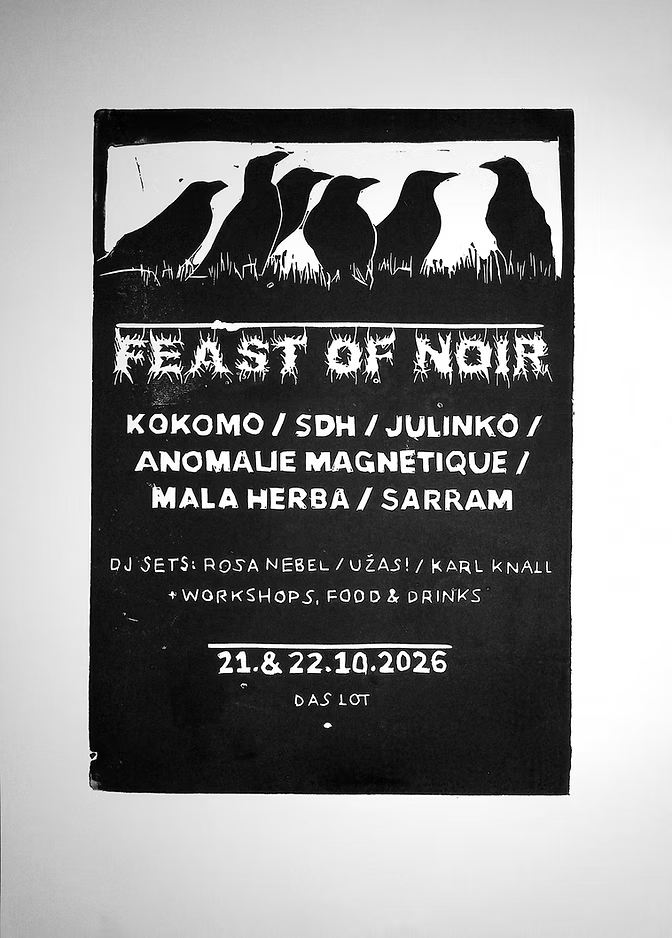 Feast Of Noir Festival am 21. October 2026 @ Das LOT.