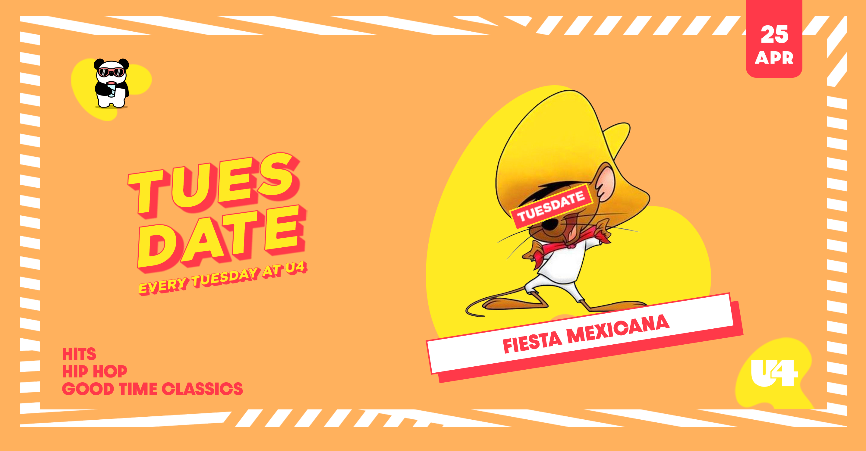 TUESDATE | FIESTA MEXIKANA am 25. April 2023 @ U4. TUESDATE | FIESTA MEXIKANA am 25. April 2023 @ U4.