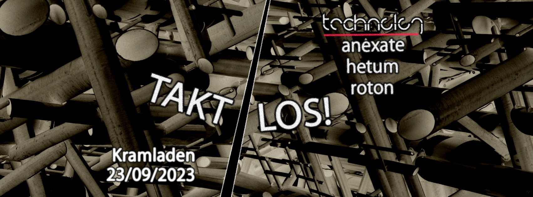 TAKT LOS! am 23. September 2023 @ Kramladen. TAKT LOS! am 23. September 2023 @ Kramladen.
