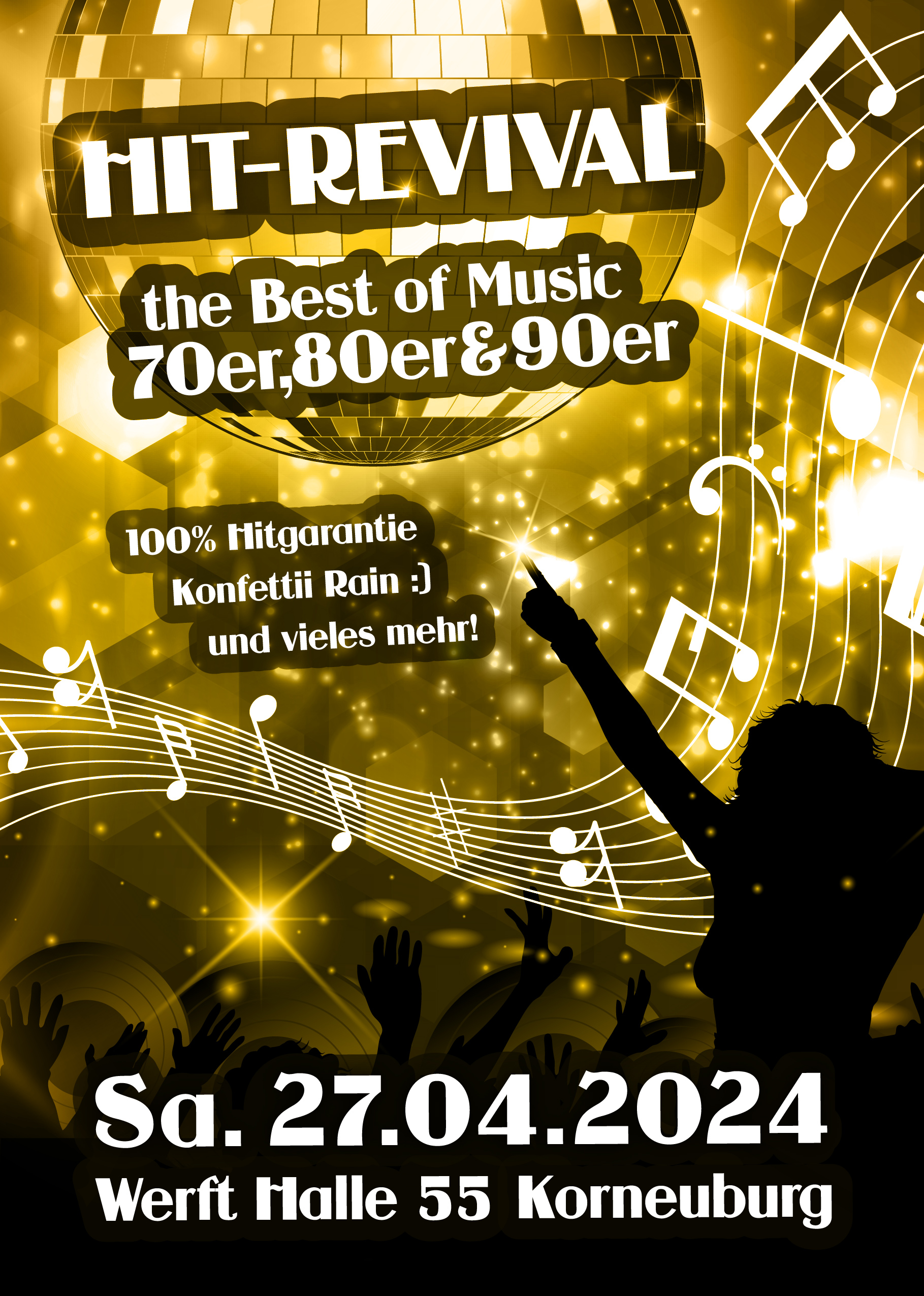 Hit-Revival am 27. April 2024 @ Werft Korneuburg. Hit-Revival am 27. April 2024 @ Werft Korneuburg.