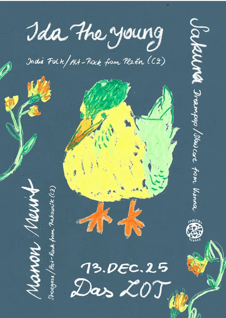 Ida the Young + Sakura + Manon Meurt am 13. December 2025 @ Das LOT.