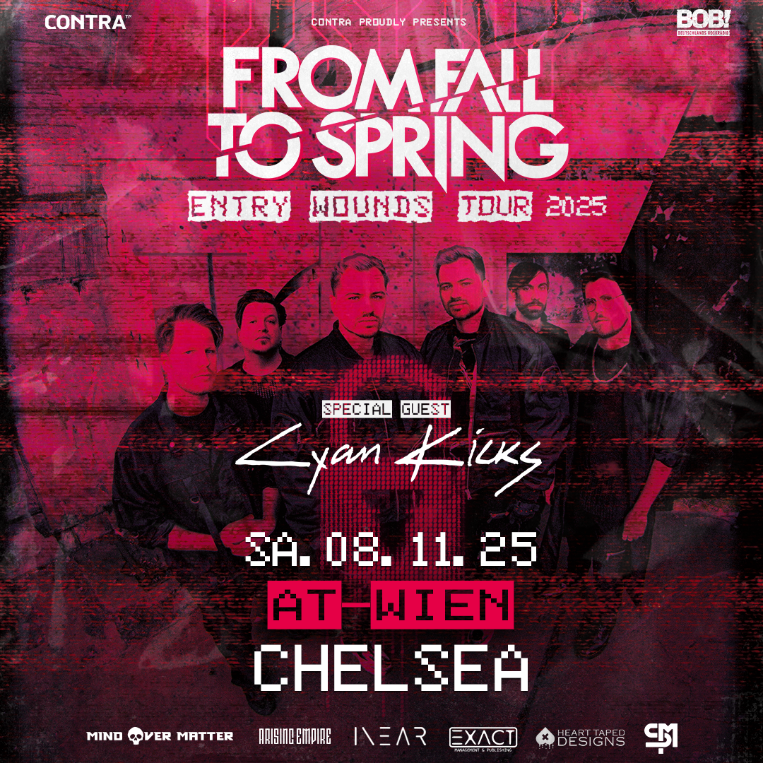 From Fall To Spring am 8. November 2025 @ Chelsea. From Fall To Spring am 8. November 2025 @ Chelsea.