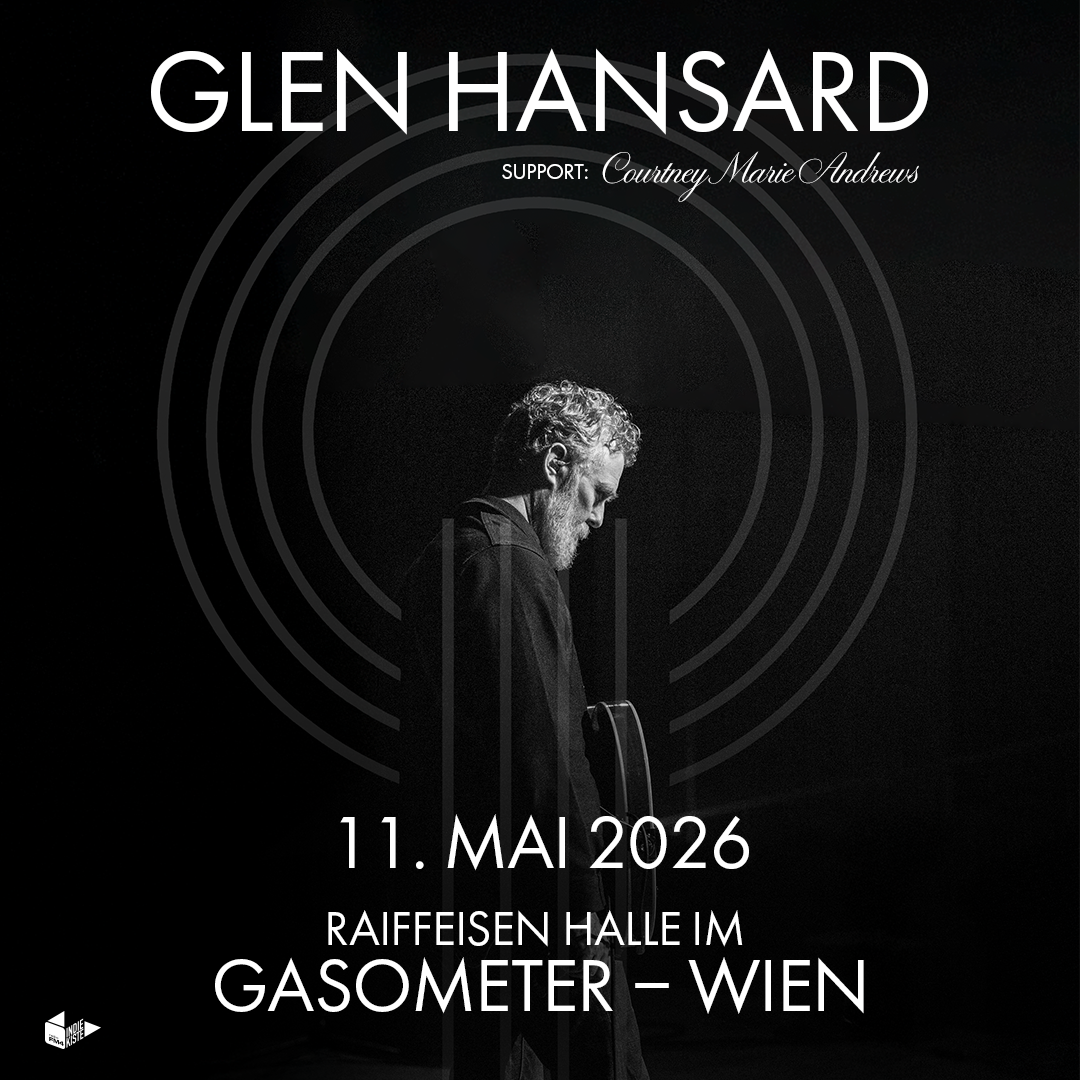 Glen Hansard am 11. May 2026 @ Raiffeisen Halle im Gasometer.