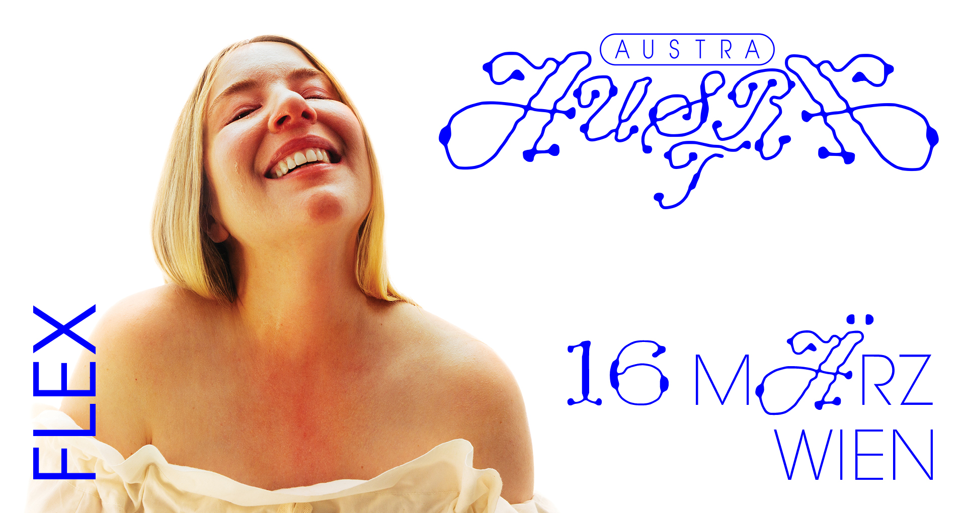 Austra am 16. March 2026 @ Flex. Austra am 16. March 2026 @ Flex.