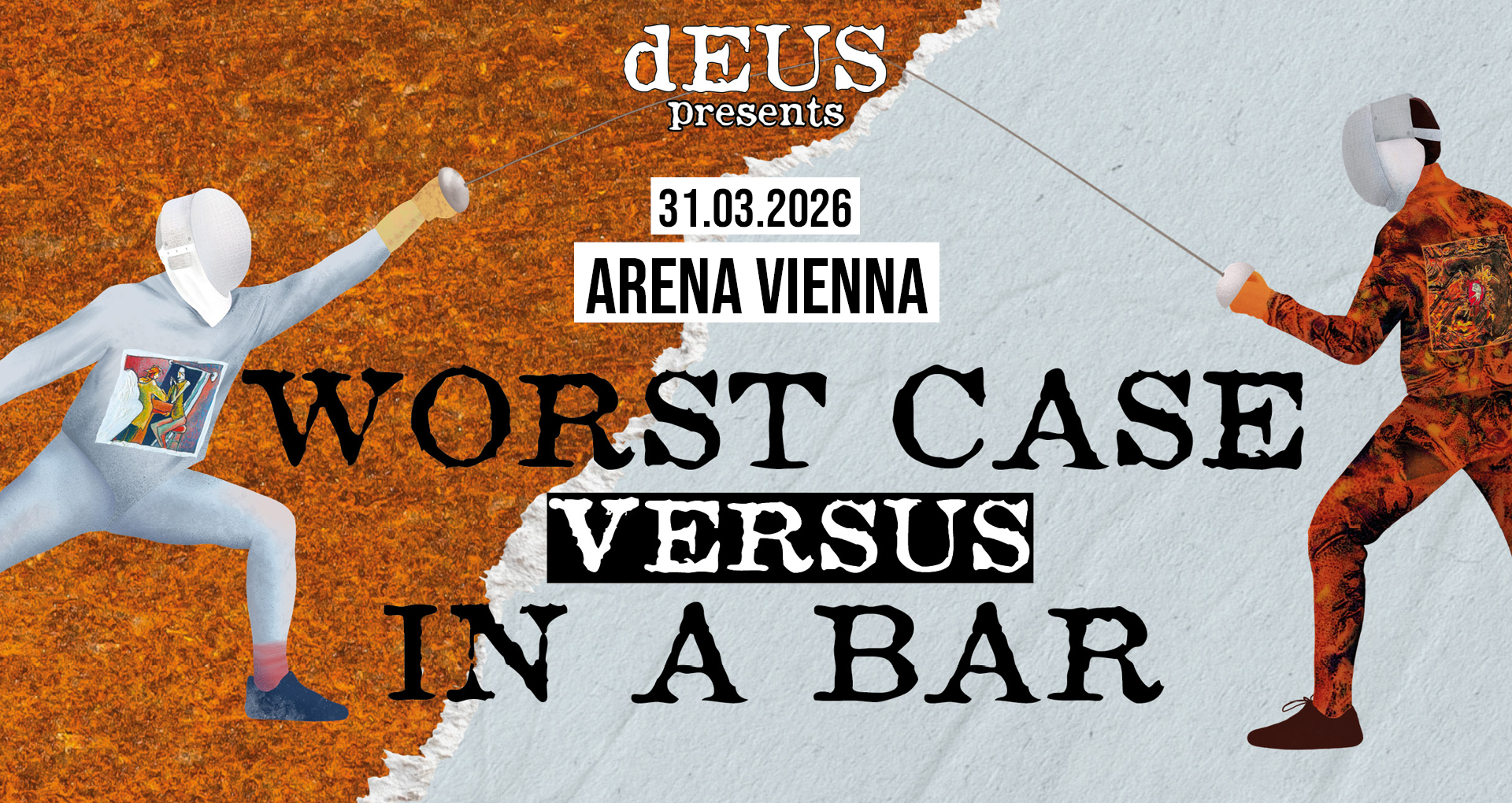 dEUS am 31. March 2026 @ Arena Wien. dEUS am 31. March 2026 @ Arena Wien.