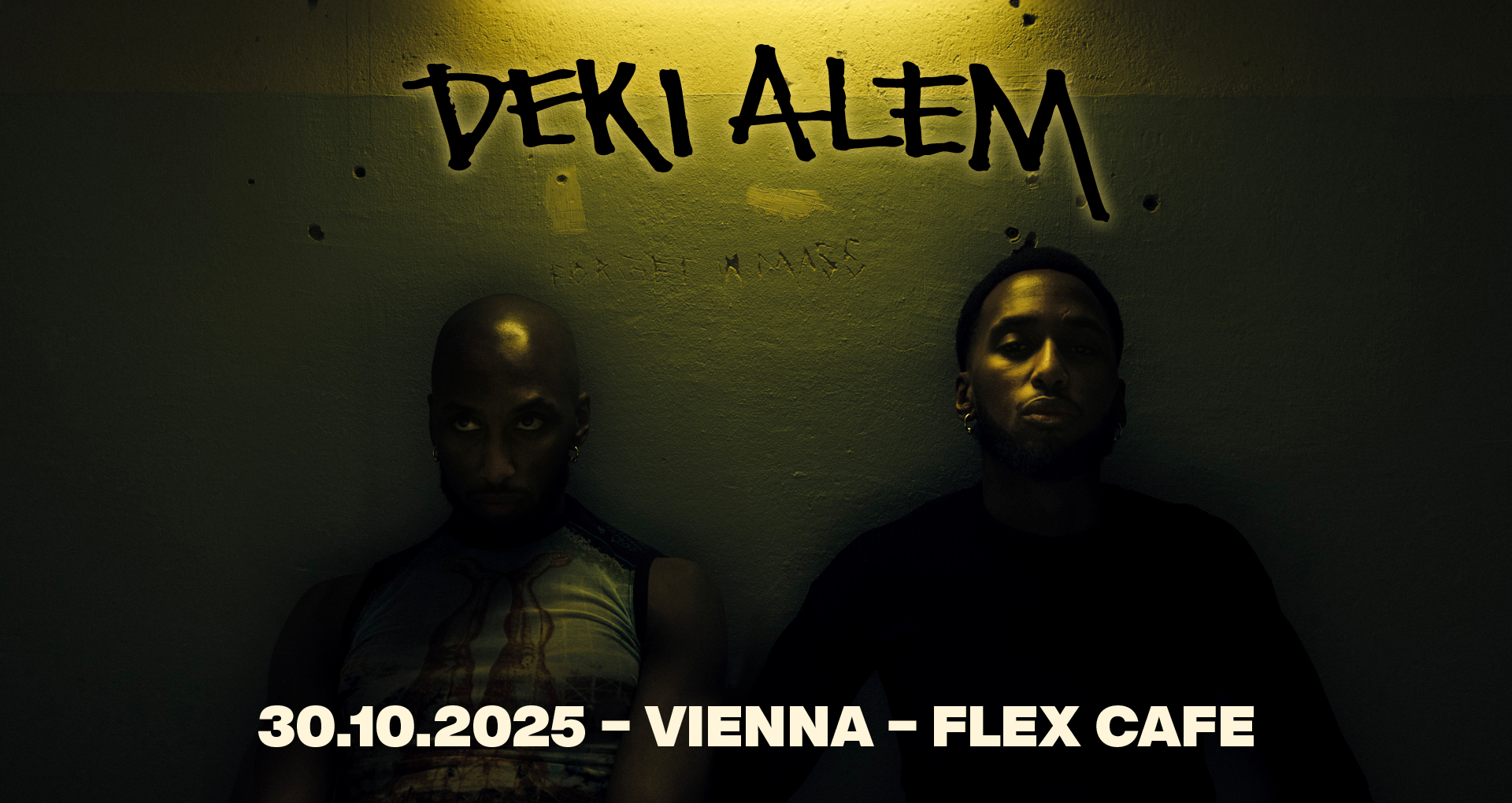 Deki Alem am 30. October 2025 @ Flex - Café. Deki Alem am 30. October 2025 @ Flex - Café.