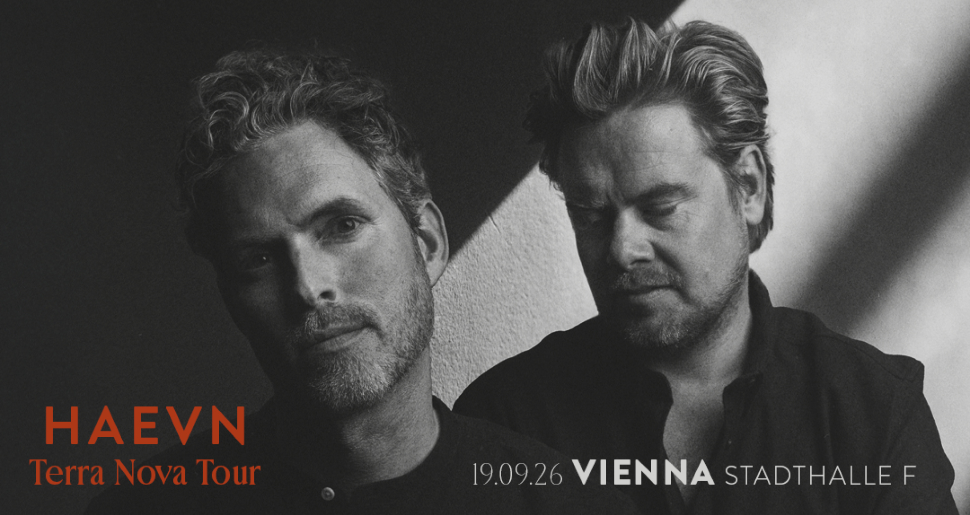 Haevn am 19. September 2026 @ Wiener Stadthalle. Haevn am 19. September 2026 @ Wiener Stadthalle.