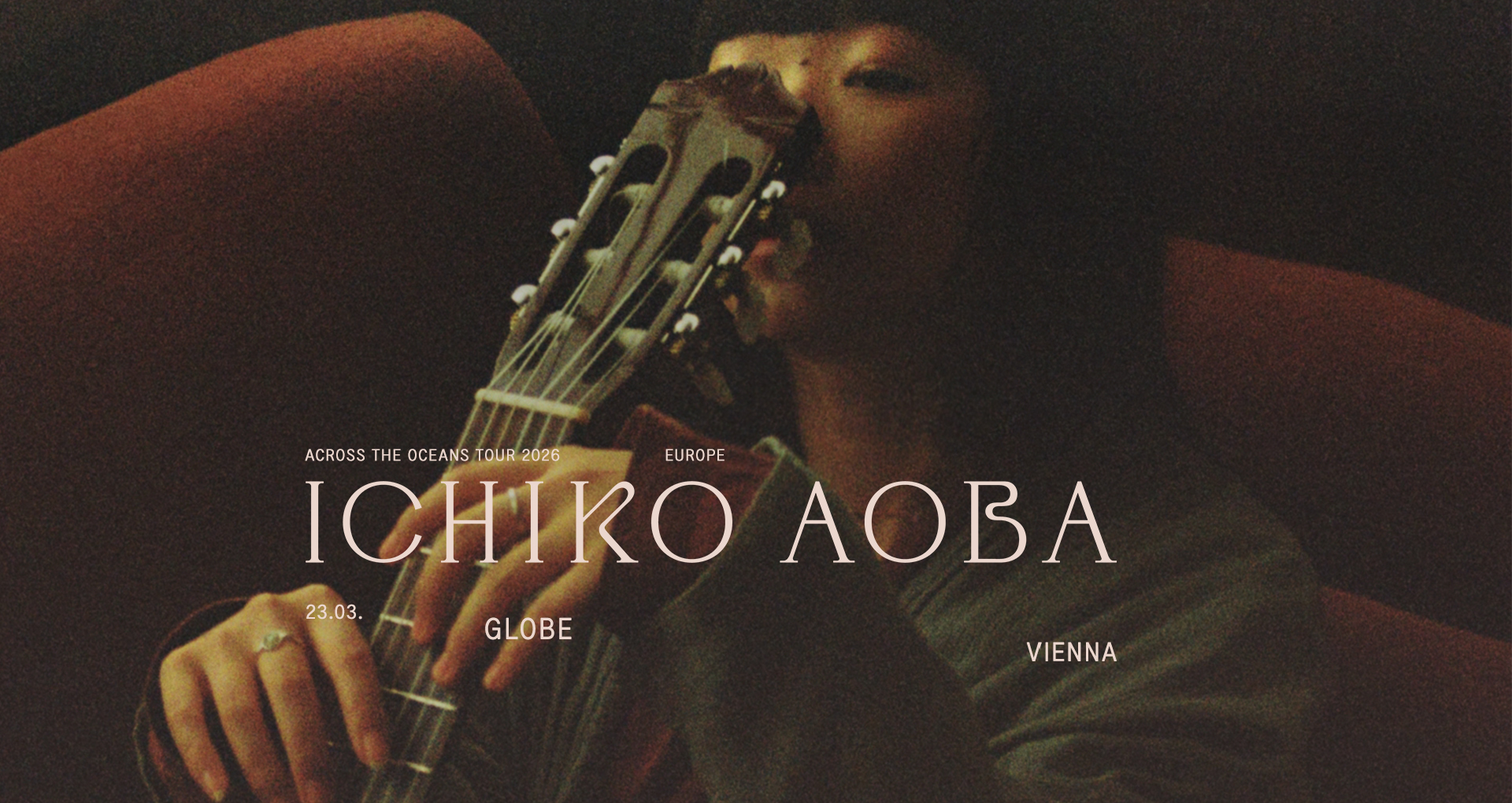 Ichiko Aoba am 23. March 2026 @ Globe Wien. Ichiko Aoba am 23. March 2026 @ Globe Wien.