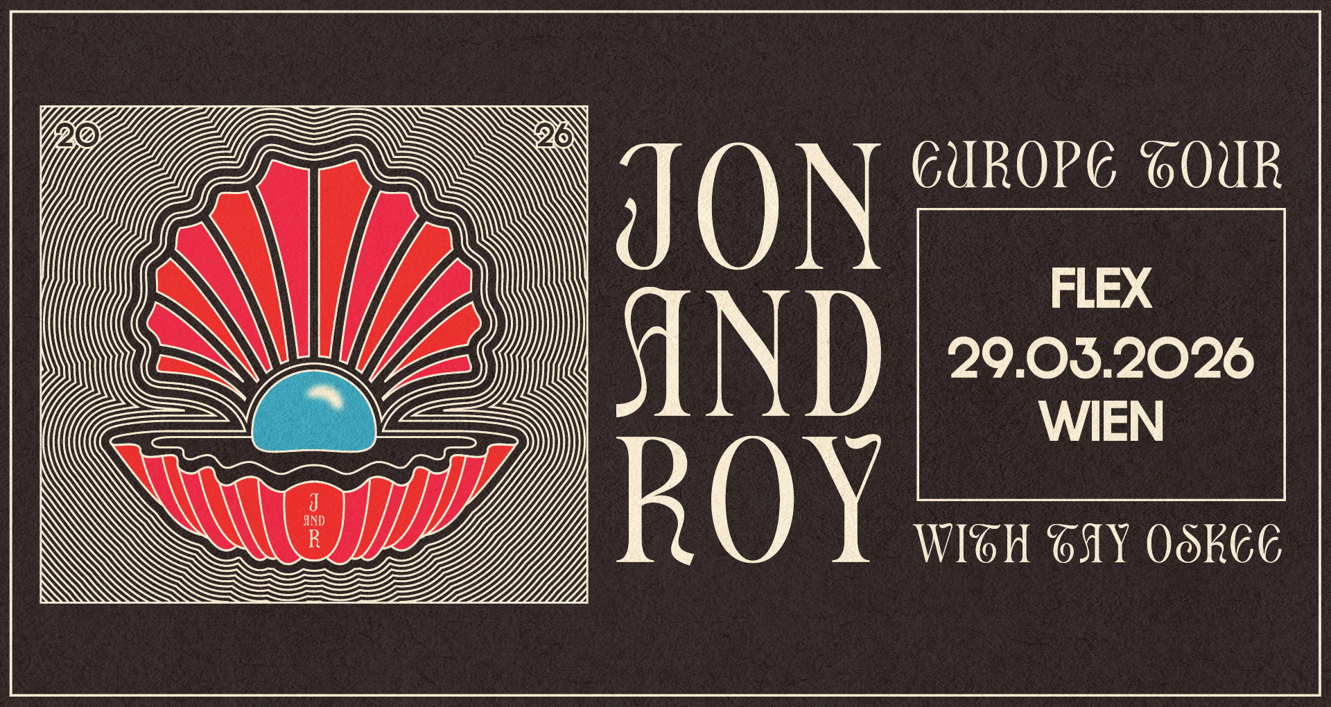Jon and Roy am 29. March 2026 @ Flex. Jon and Roy am 29. March 2026 @ Flex.