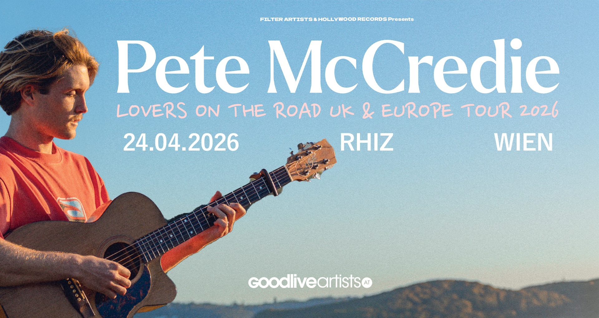 Pete McCredie am 24. April 2026 @ Rhiz. Pete McCredie am 24. April 2026 @ Rhiz.