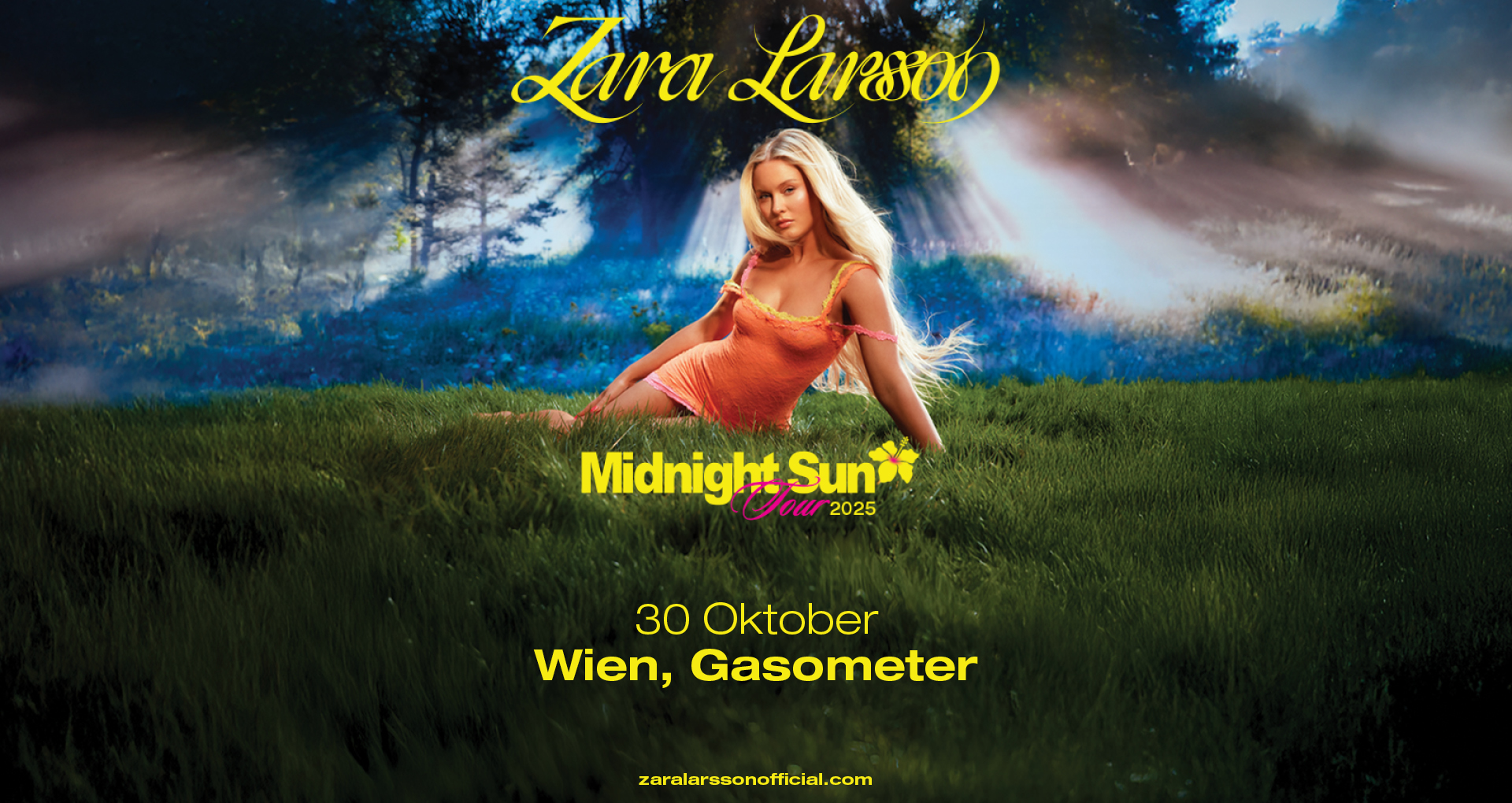 Zara Larsson am 30. October 2025 @ Raiffeisen Halle im Gasometer.