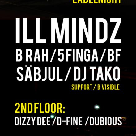 Ill Mindz Boombokkz Labelnight