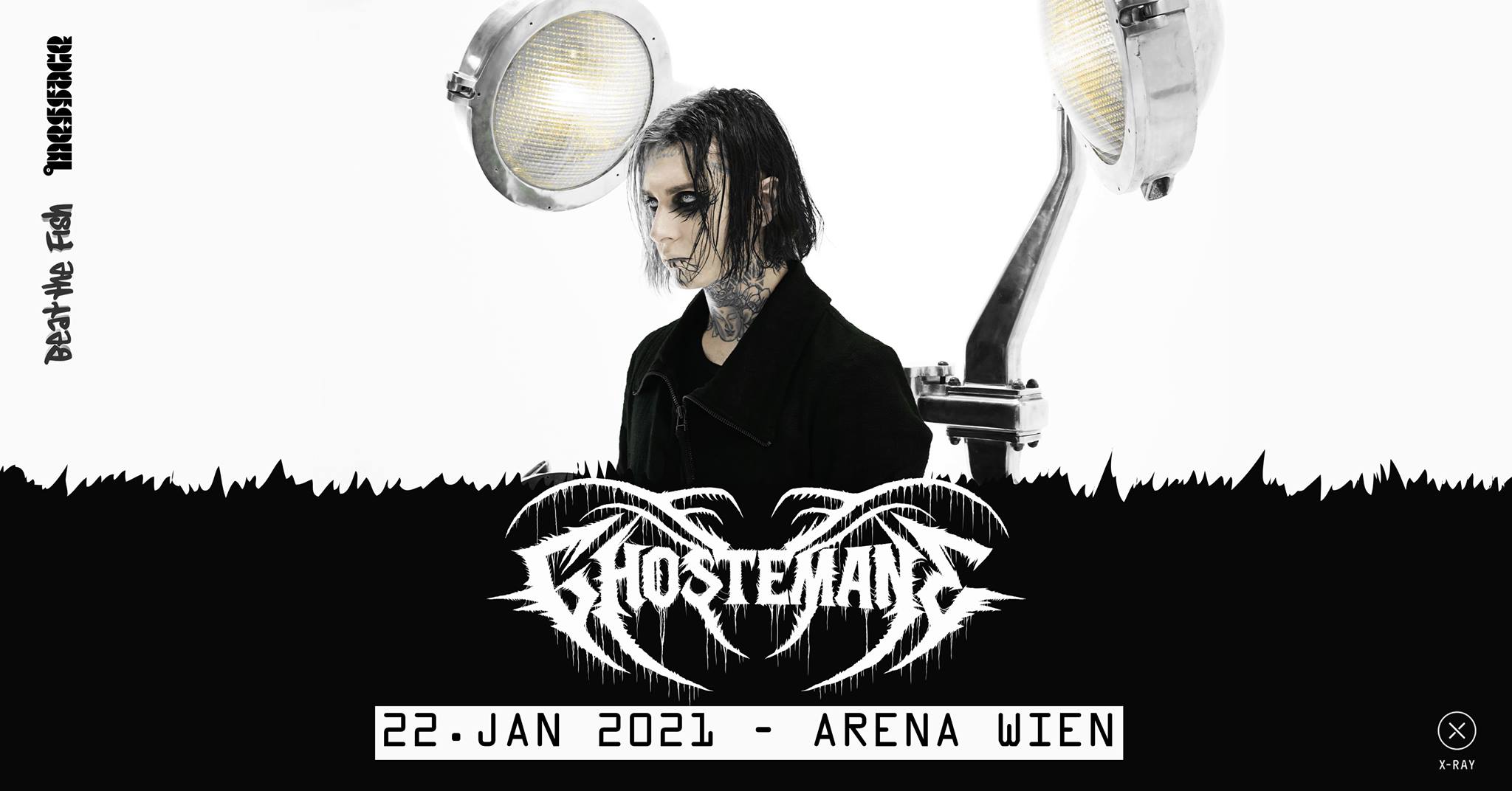 Ghostemane am 30. March 2020 @ Arena Wien - Große Halle. Ghostemane am 30. March 2020 @ Arena Wien - Große Halle.