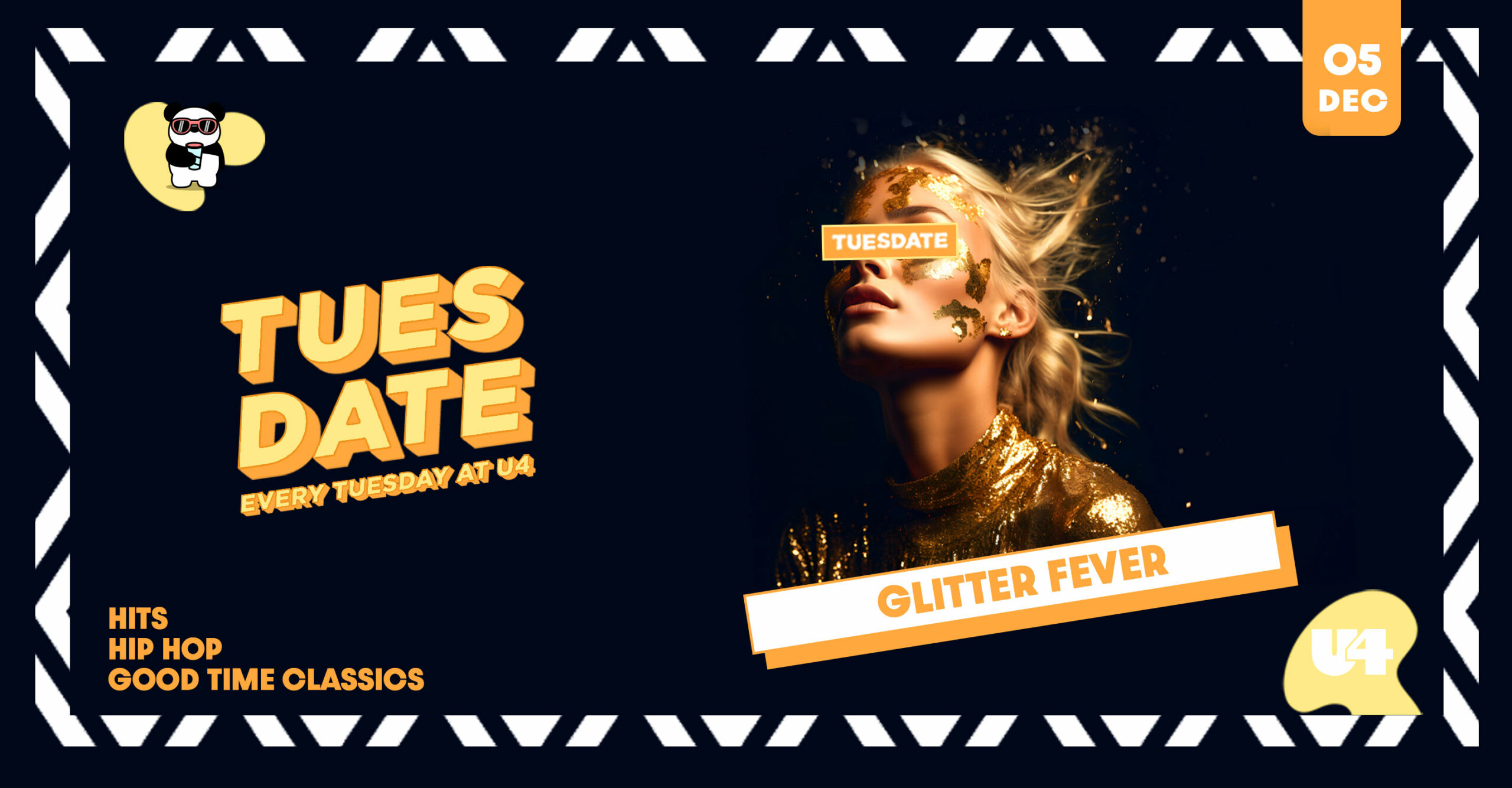 TUESDATE am 5. December 2023 @ U4. TUESDATE am 5. December 2023 @ U4.