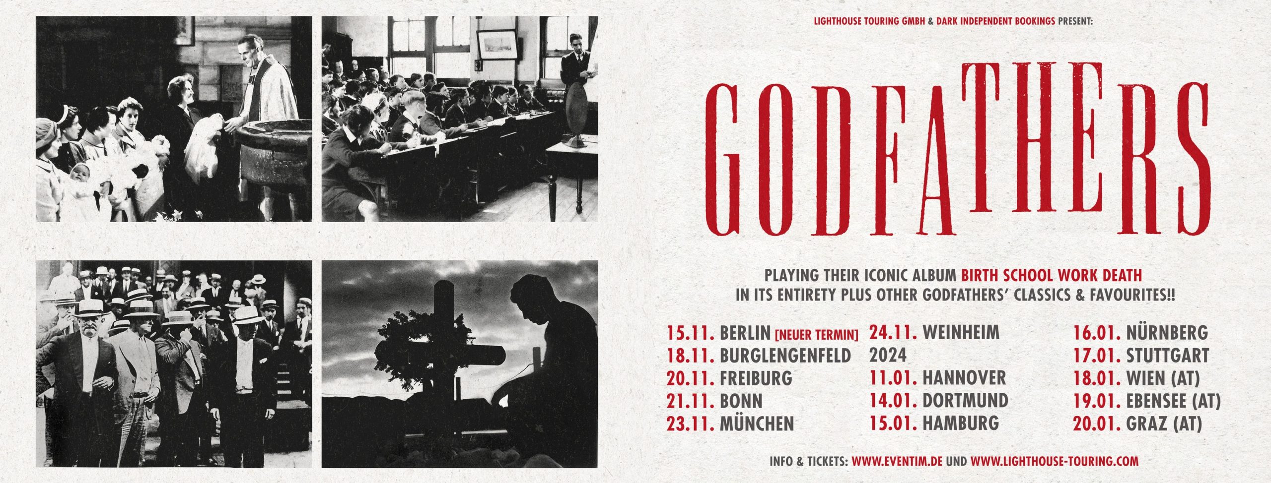 THE GODFATHERS am 18. January 2024 @ Chelsea. THE GODFATHERS am 18. January 2024 @ Chelsea.