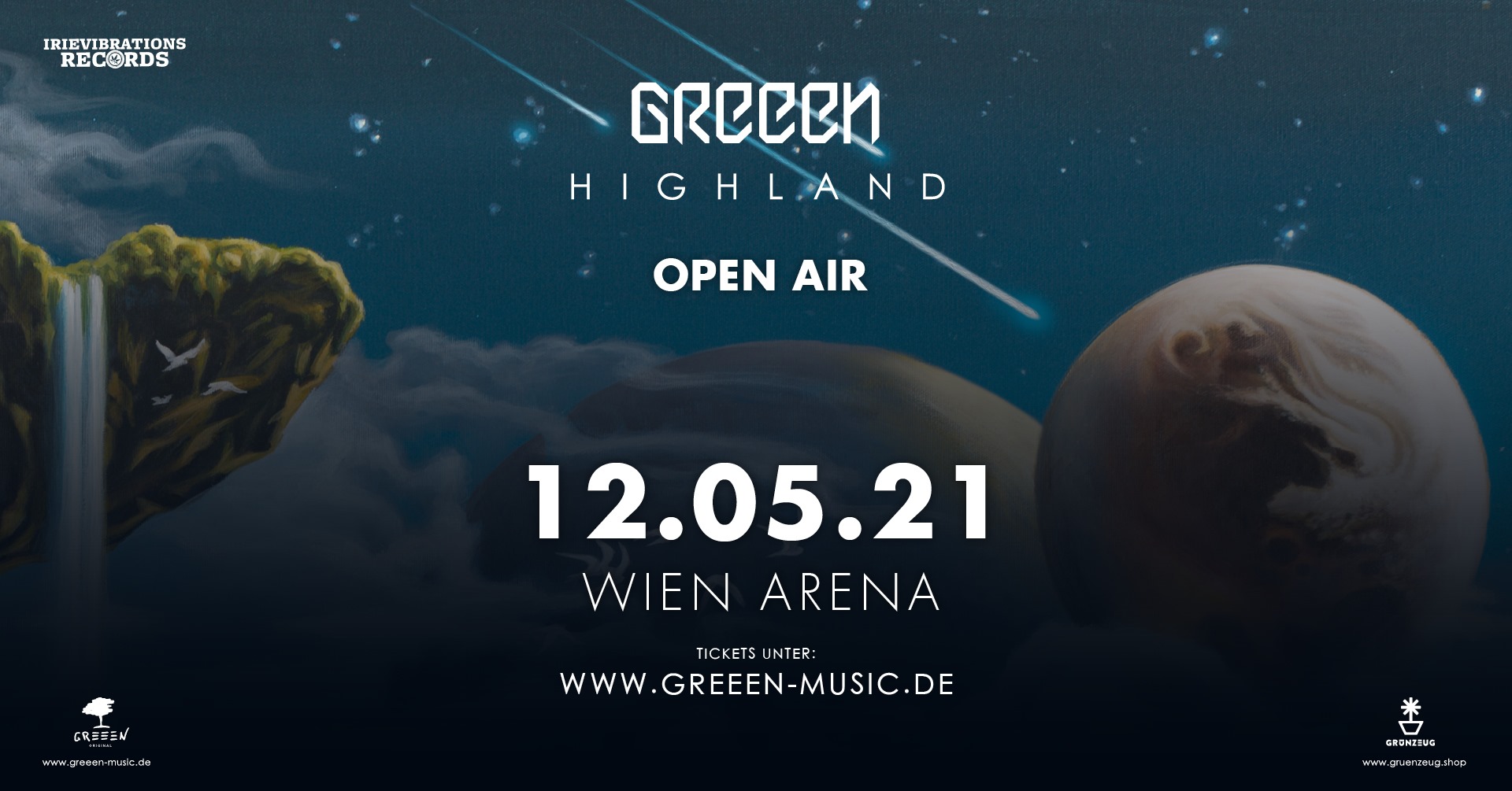GReeeN am 12. May 2021 @ Arena Wien - Open Air.