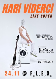 HARi ViDERCi am 24. November 2023 @ Flex - Café. HARi ViDERCi am 24. November 2023 @ Flex - Café.