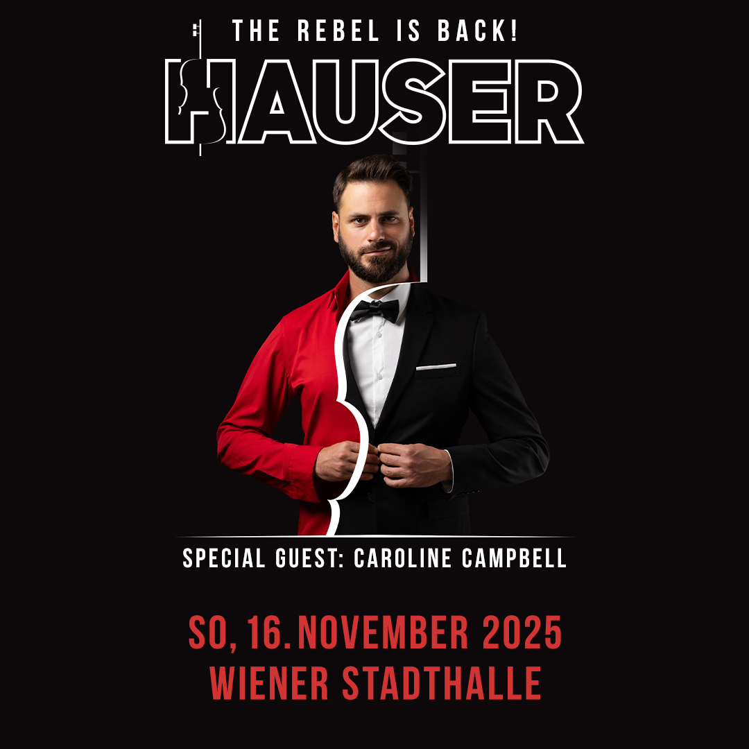 Hauser am 16. November 2025 @ Wiener Stadthalle. Hauser am 16. November 2025 @ Wiener Stadthalle.