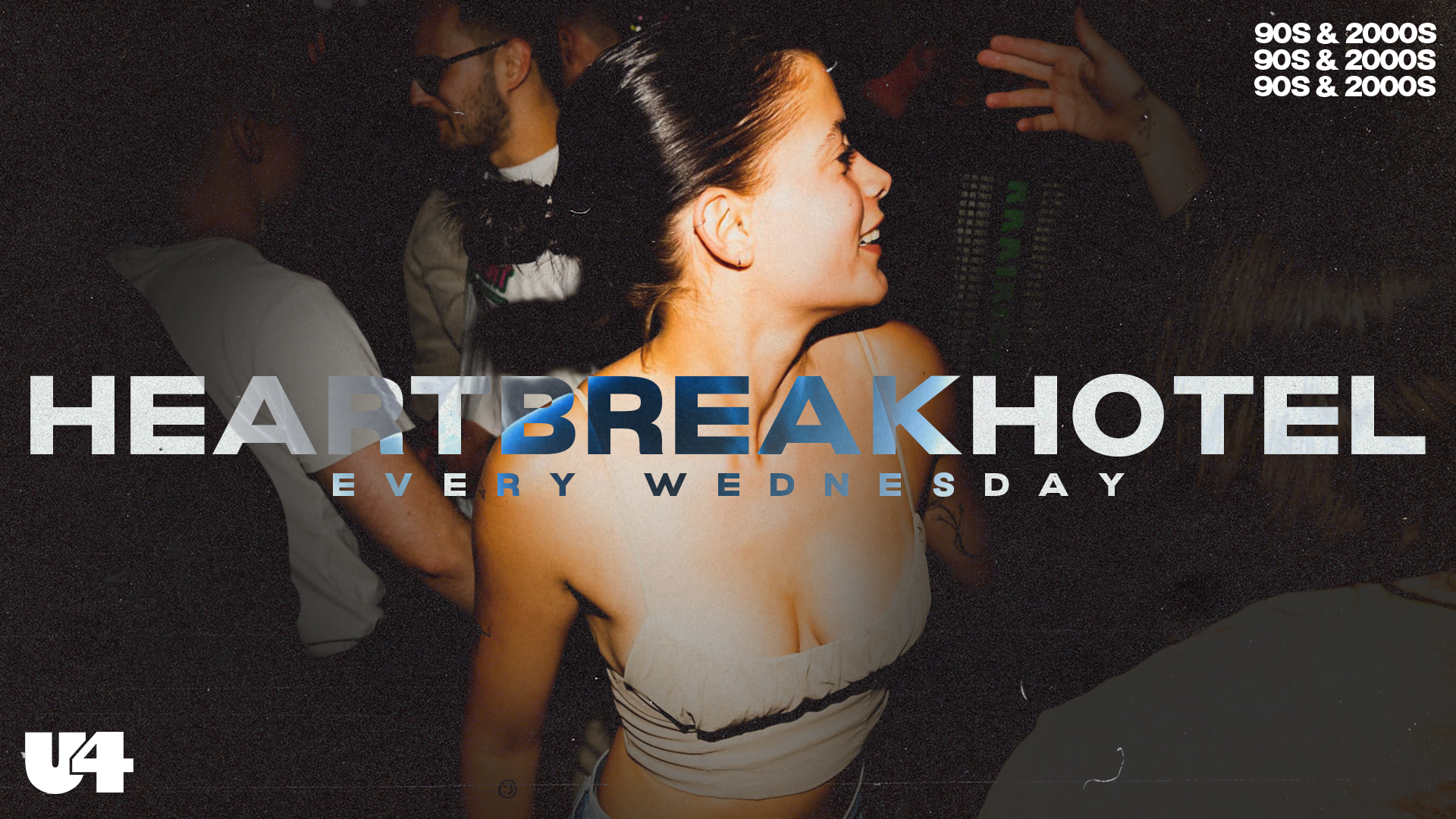 HEARTBREAK HOTEL am 29. November 2023 @ U4. HEARTBREAK HOTEL am 29. November 2023 @ U4.