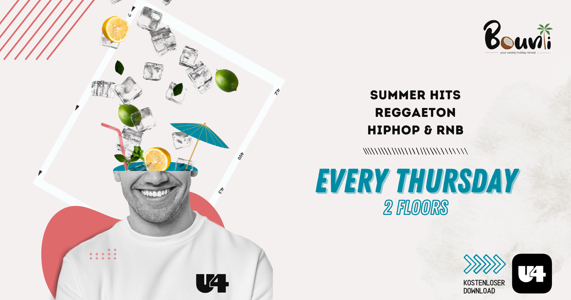 BOUNTI am 13. July 2023 @ U4. BOUNTI am 13. July 2023 @ U4.
