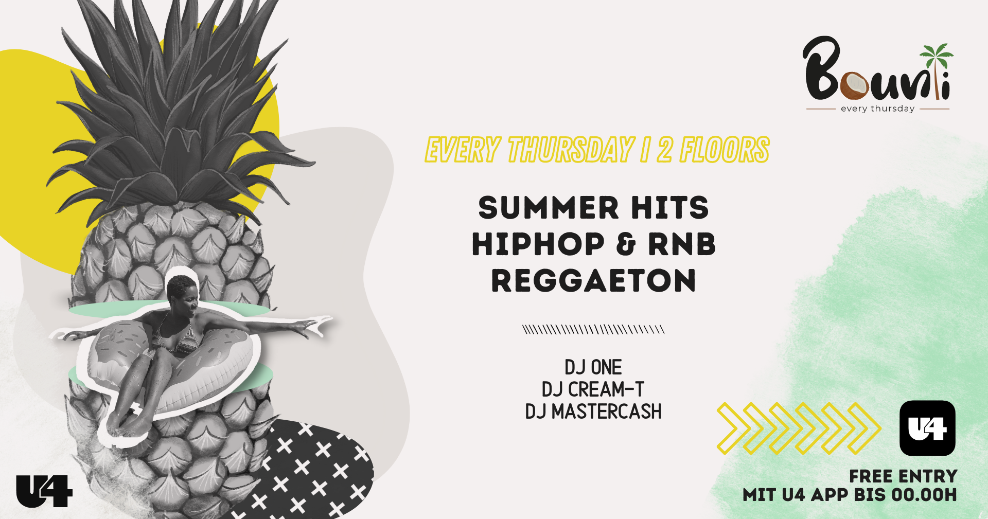 BOUNTI am 25. May 2023 @ U4. BOUNTI am 25. May 2023 @ U4.