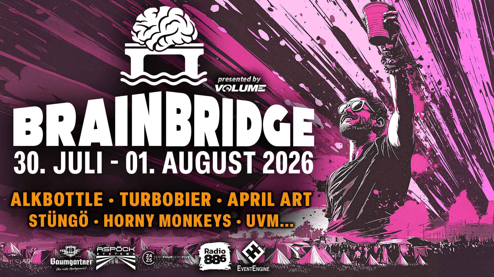 BRAINBRIDGE FESTIVAL 2026 am 30. July 2026 @ Peuerbach.