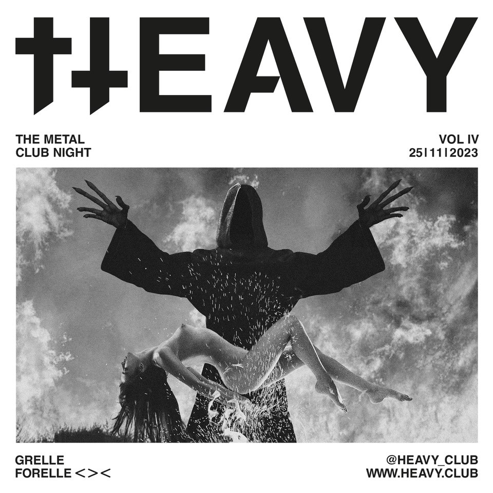 HEAVY - The Metal Club Night VOL 4 am 25. November 2023 @ Grelle Forelle.