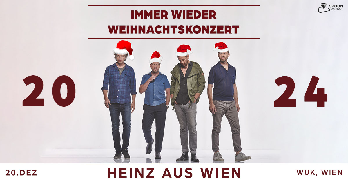 Heinz aus Wien am 20. December 2024 @ WUK. Heinz aus Wien am 20. December 2024 @ WUK.