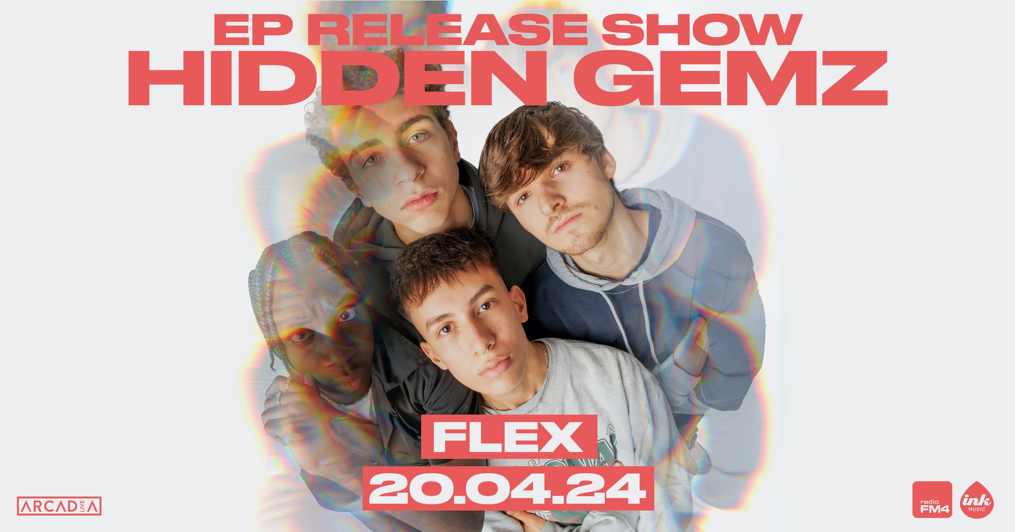 Hidden Gemz am 20. April 2024 @ Flex. Hidden Gemz am 20. April 2024 @ Flex.