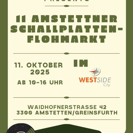 11. Amstettner Schallplattenflohmarkt