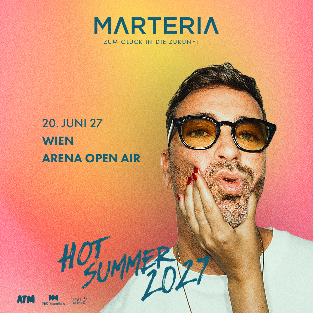 Marteria am 20. June 2027 @ Arena Wien - Open Air.