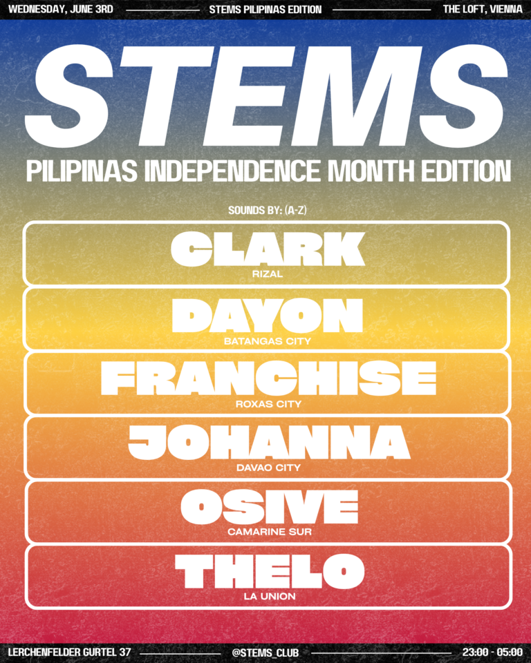 STEMS PILIPINAS EDITION am 3. June 2026 @ The Loft.