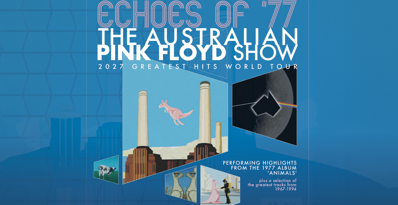 The Australian Pink Floyd Show am 24. March 2027 @ Stadthalle Graz.