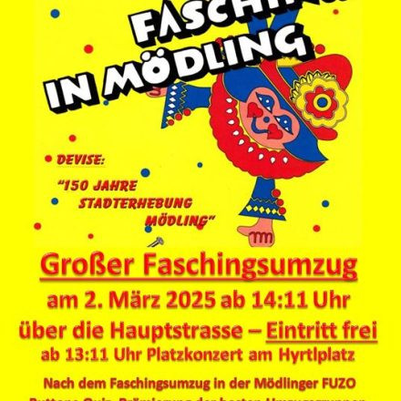 Mödlinger Faschingsumzug 2025