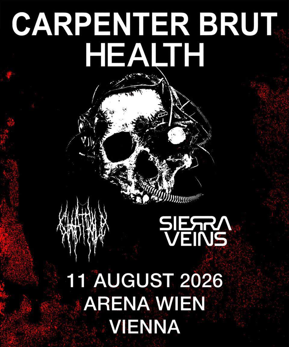 CARPENTER BRUT am 11. August 2026 @ Arena Wien - Open Air.