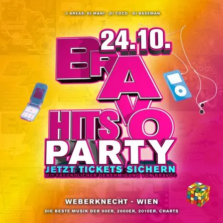 Bravo Hits Party am 24. October 2025 @ Weberknecht. Bravo Hits Party am 24. October 2025 @ Weberknecht.