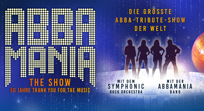 ABBAMANIA - The Show am 19. May 2027 @ Wiener Stadthalle.