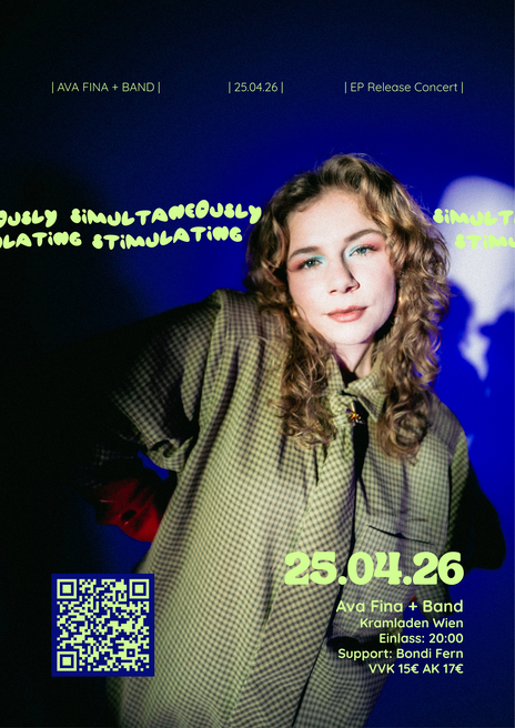 Ava Fina am 25. April 2026 @ Kramladen.