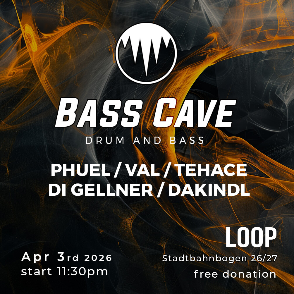 Bass Cave am 3. April 2026 @ Loop.