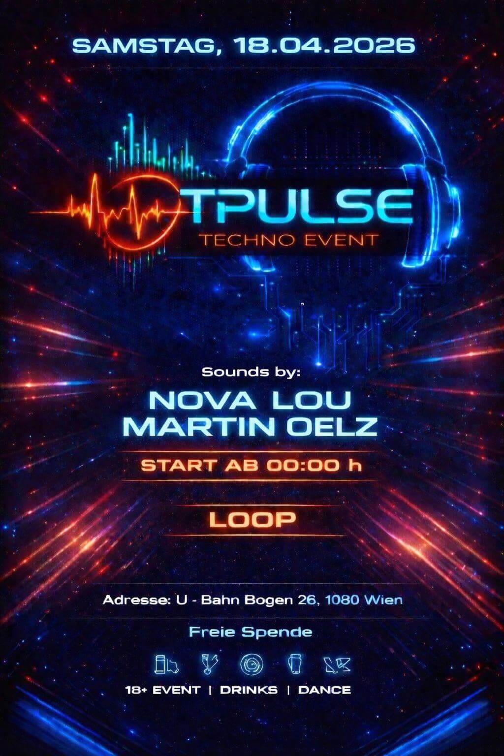 TPULSE am 18. April 2026 @ Loop.
