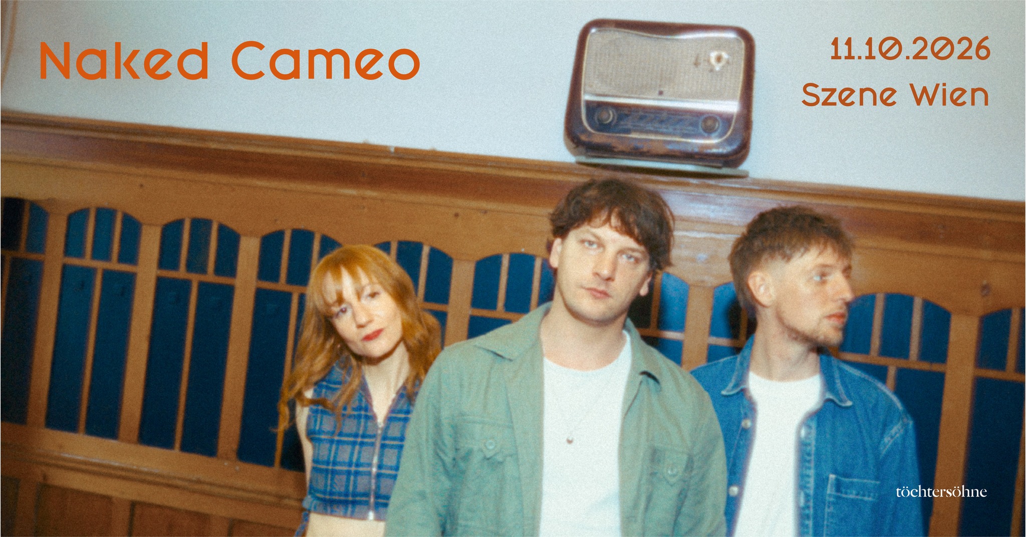 Naked Cameo am 11. October 2026 @ Szene Wien.