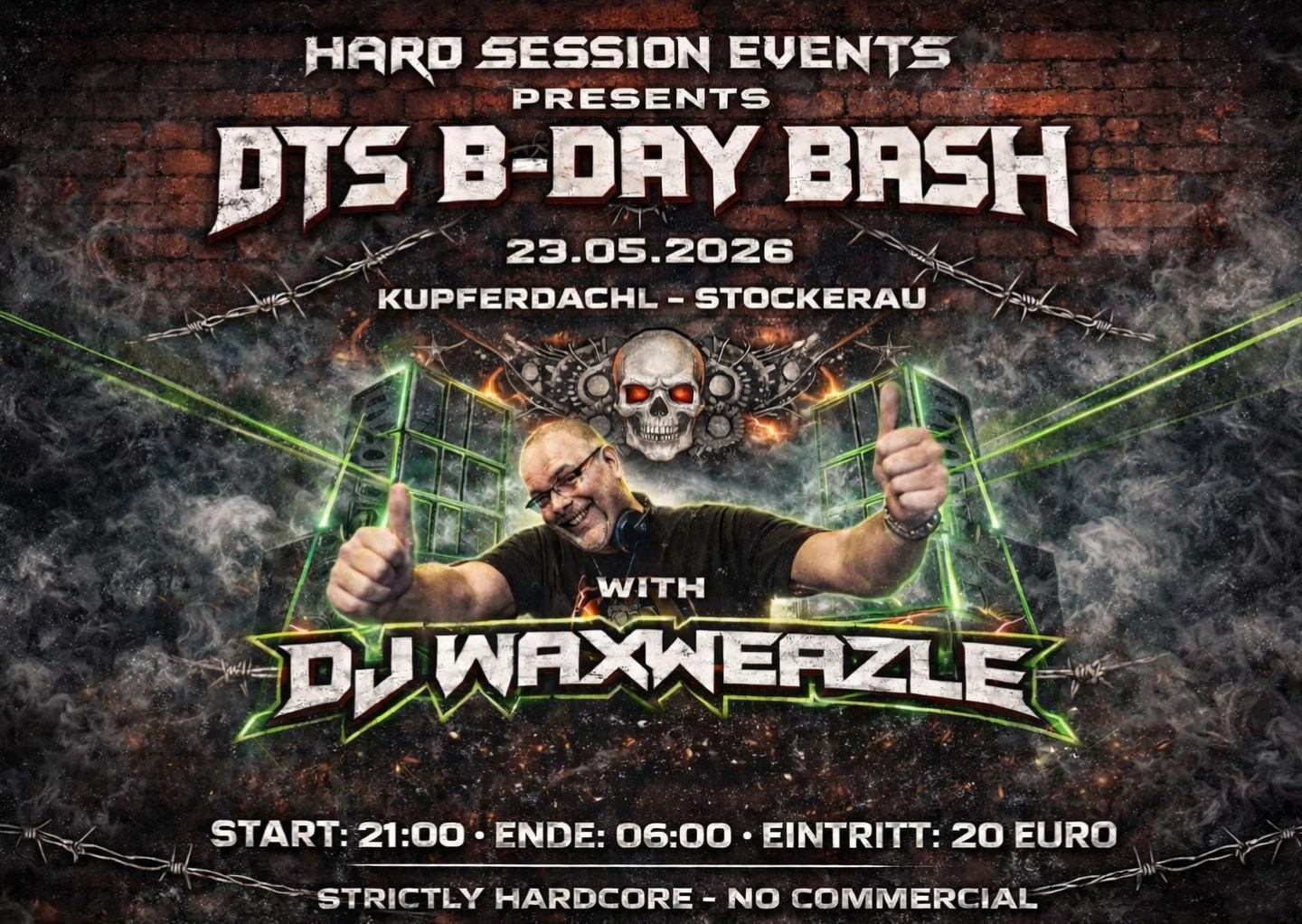 DTS B-DAY BASH am 23. May 2026 @ Kupferdachl.