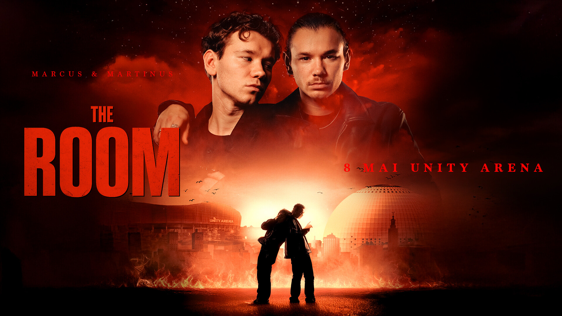 Marcus & Martinus am 8. May 2026 @ Unity Arena Oslo.